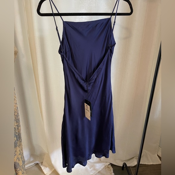 Chaser Silky Midi Slip Dress - Picture 3 of 5